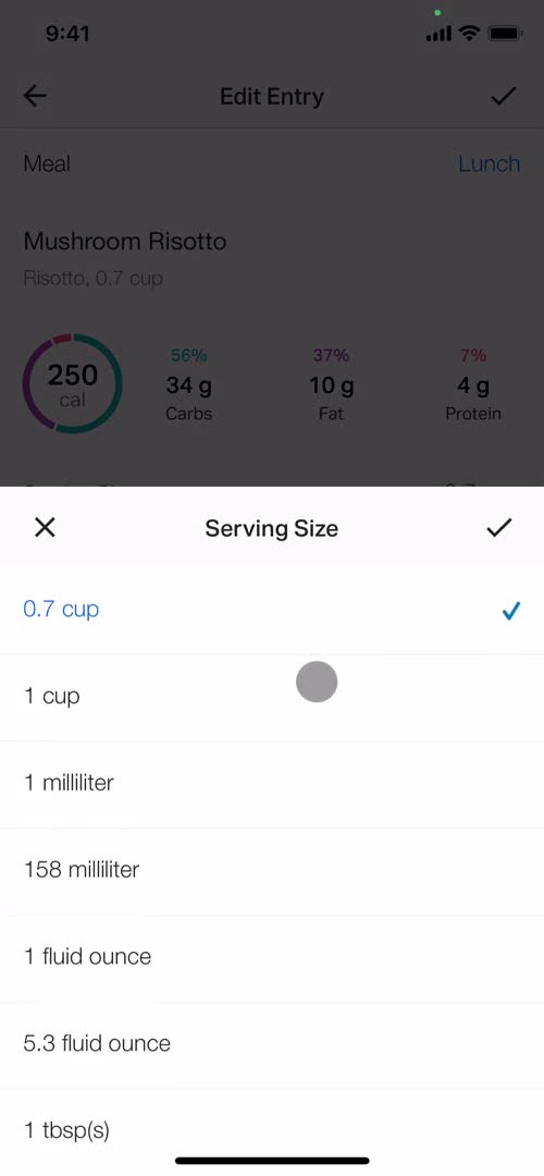 Tracking activity on MyFitnessPal video thumbnail