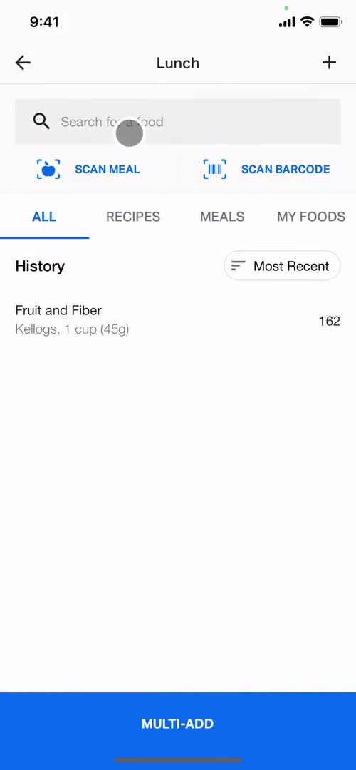 Tracking activity on MyFitnessPal video thumbnail