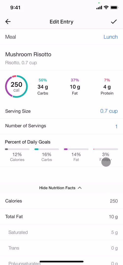 Tracking activity on MyFitnessPal video thumbnail