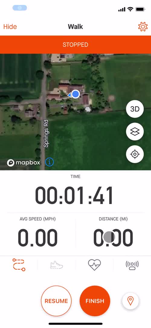 Tracking activity on Strava video thumbnail