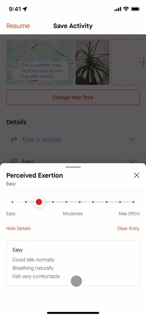 Tracking activity on Strava video thumbnail