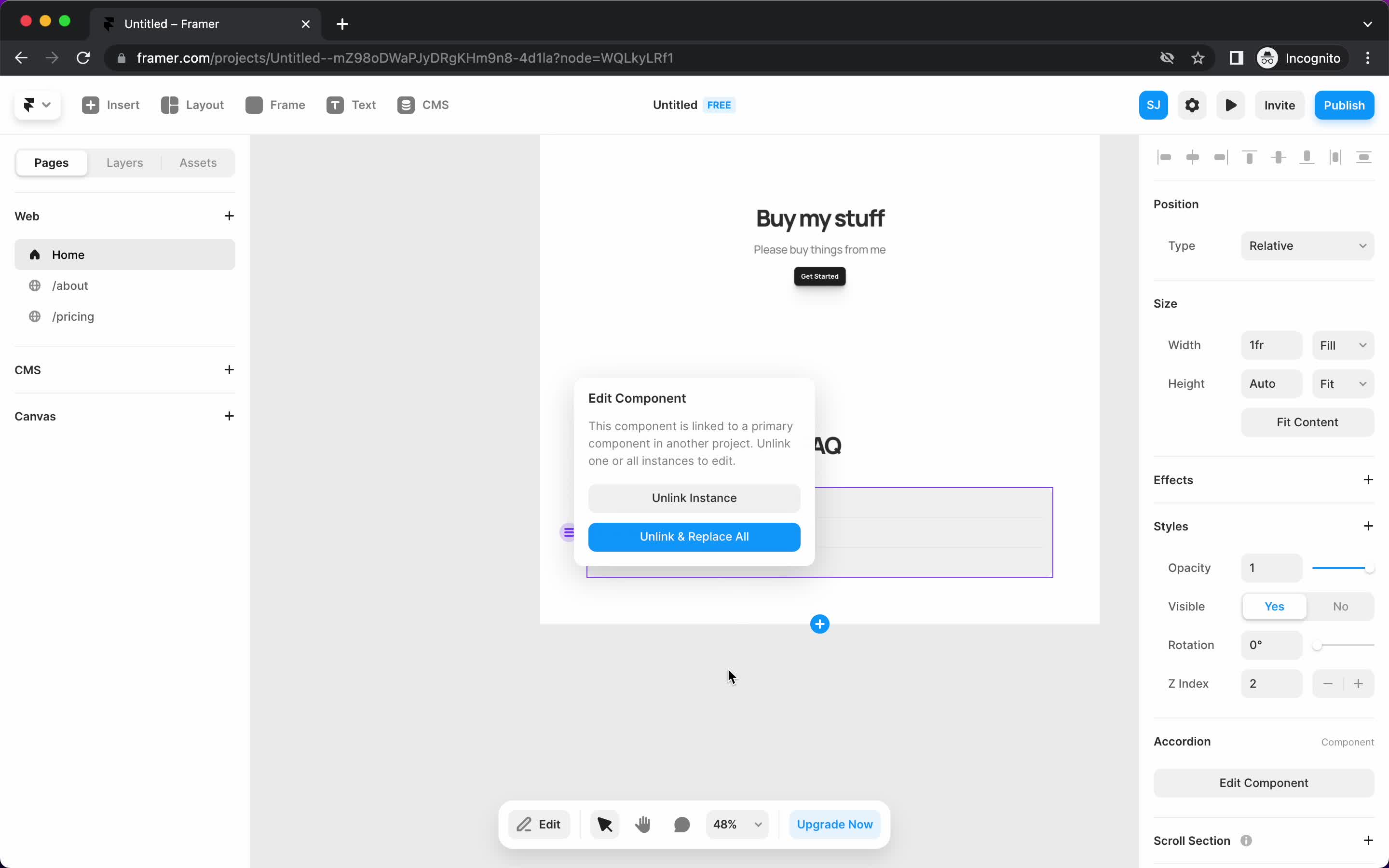 Creating a website screenshot