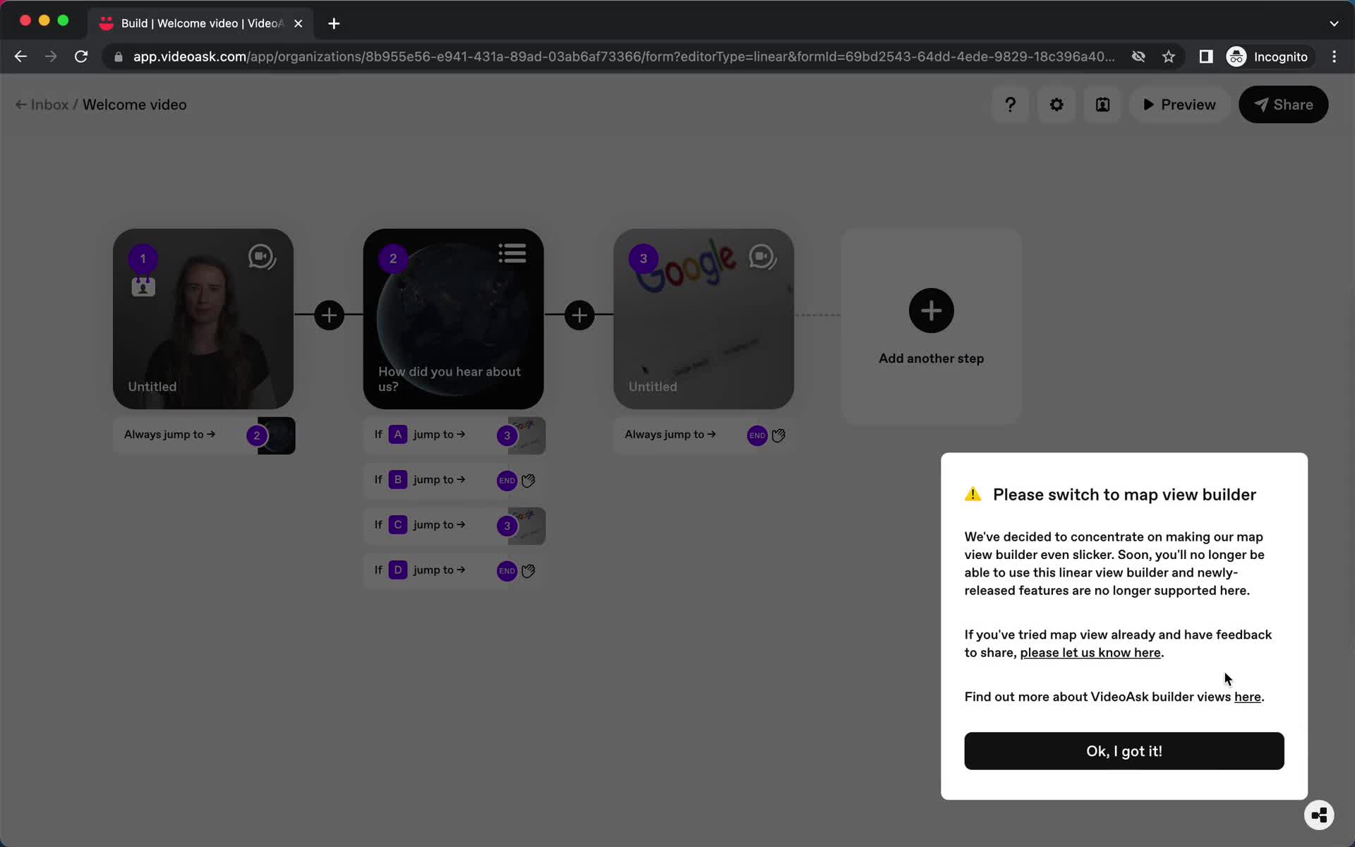 Creating an automation workflow on VideoAsk video thumbnail