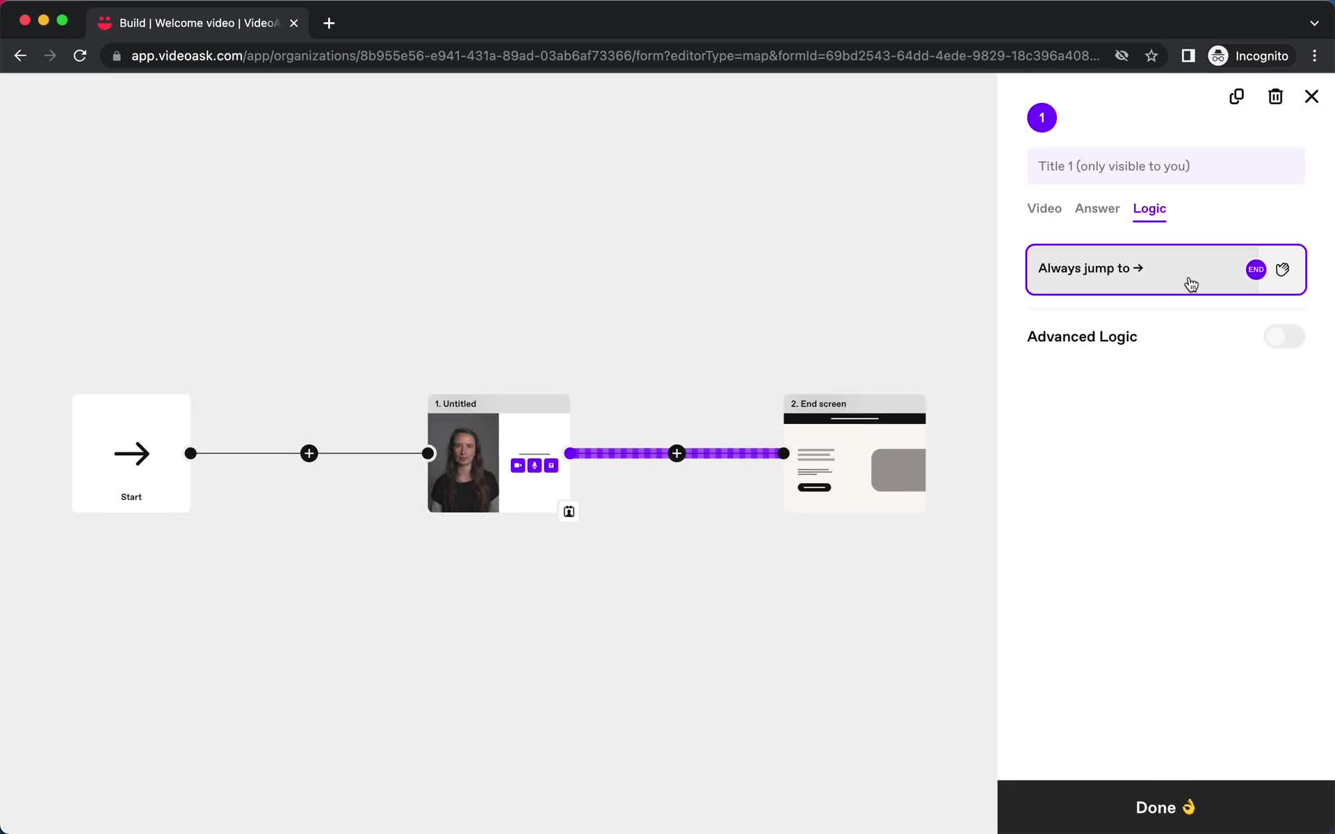 Creating an automation workflow on VideoAsk video thumbnail