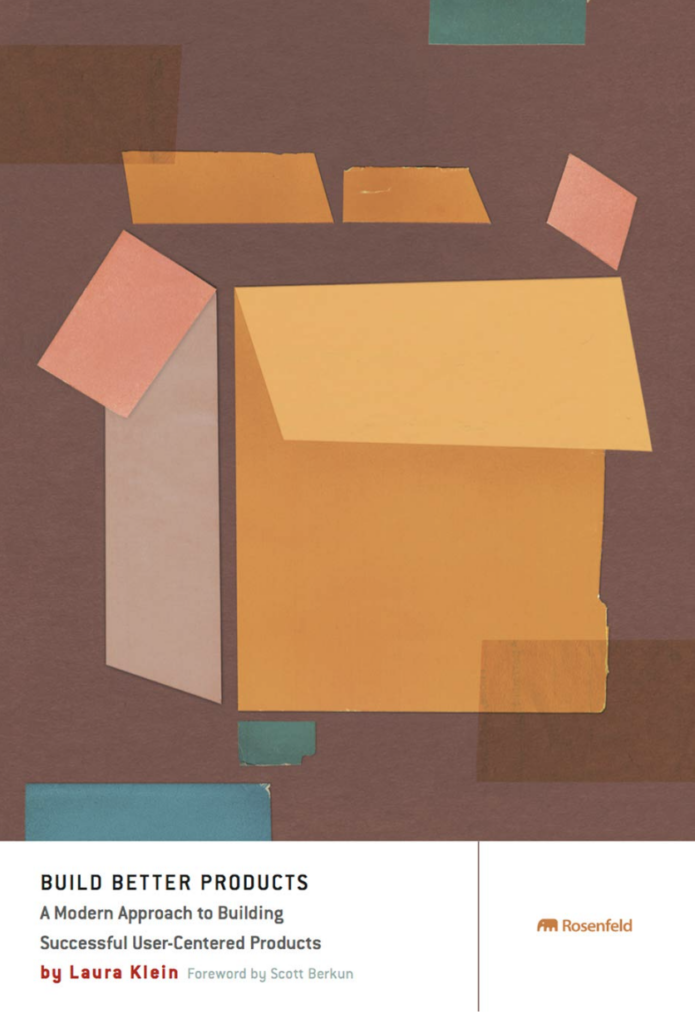 Page Flows’ screenshot from Amazon of the cover of Build Better Products by Laura Klein.