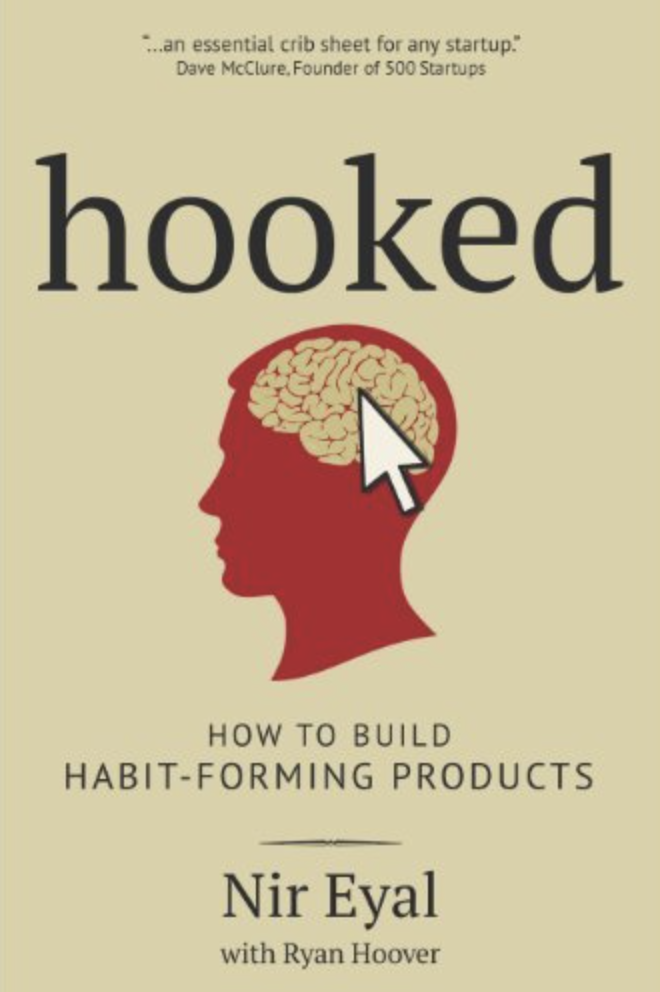 Page Flows’ screenshot from Amazon of the Hooked cover by Nir Eyal.