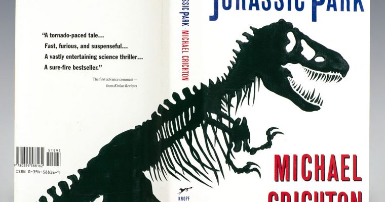 A Page Flows screenshot from Samuel Thomas of Chip Kidd’s iconic book cover design for Jurassic Park.
