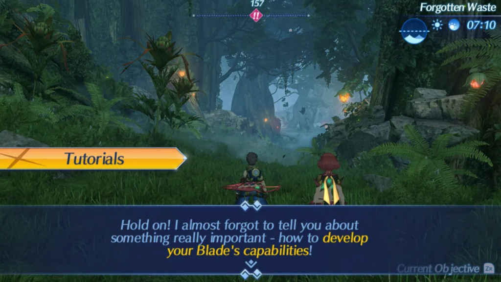 A Page Flows screenshot of Xenoblade Chronicle 2’s text-heavy tutorial from Medium. 
