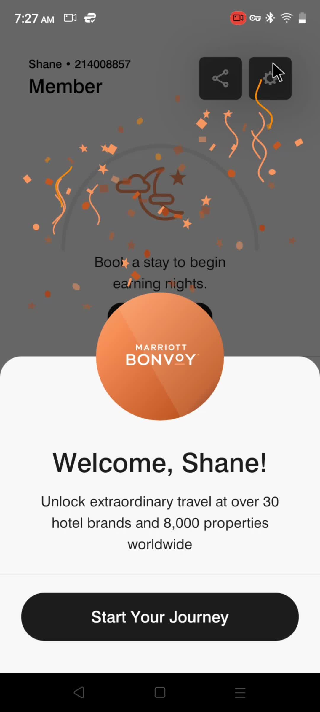 welcome screenshot