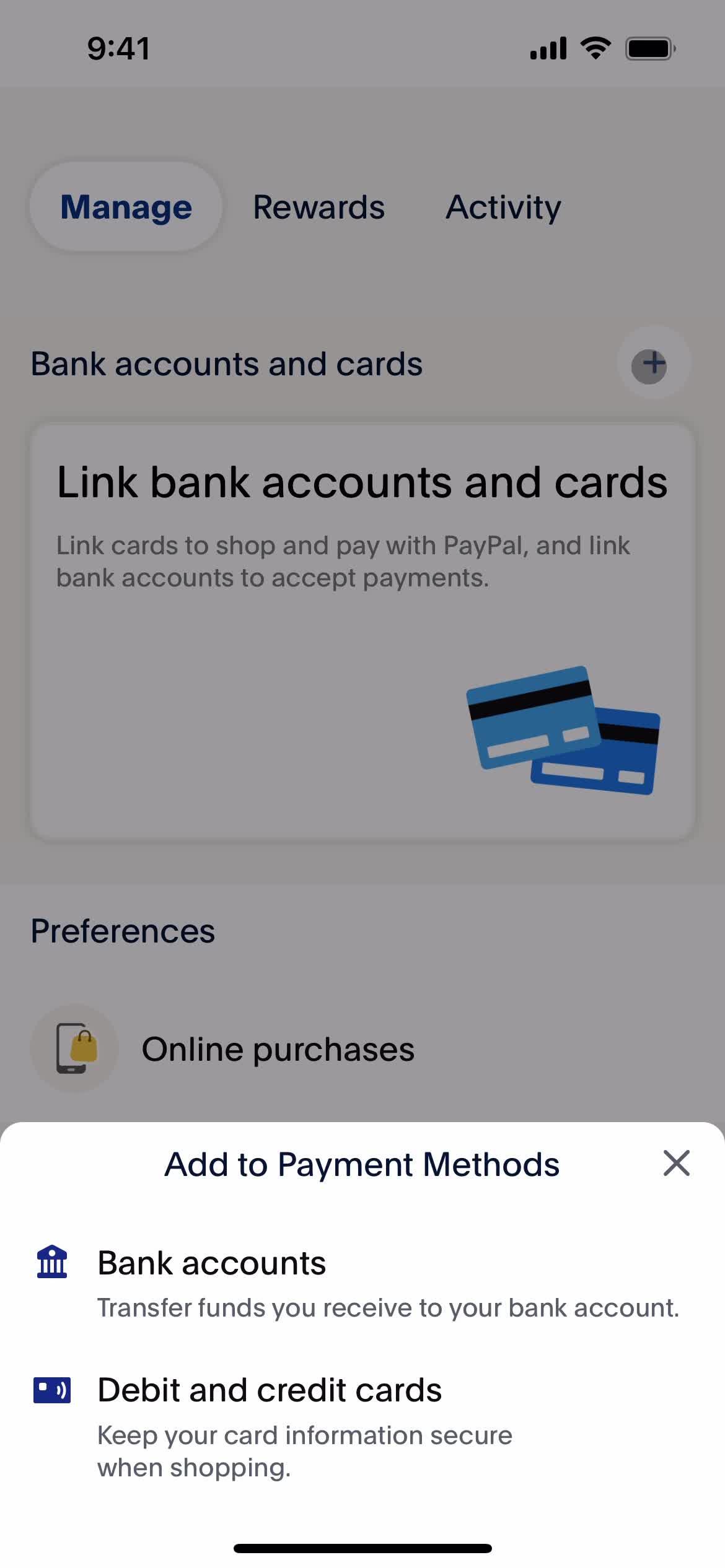 Adding payment details on PayPal video thumbnail