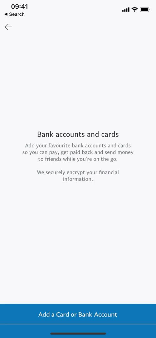 Adding payment details on PayPal video thumbnail