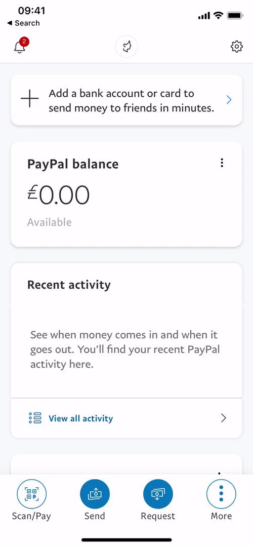 Adding payment details on PayPal video thumbnail