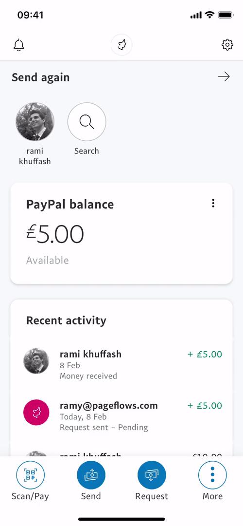 Sending currency on PayPal video thumbnail
