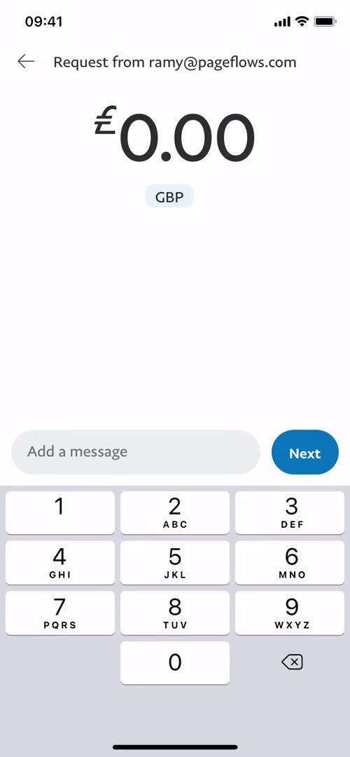 Requesting payment on PayPal video thumbnail